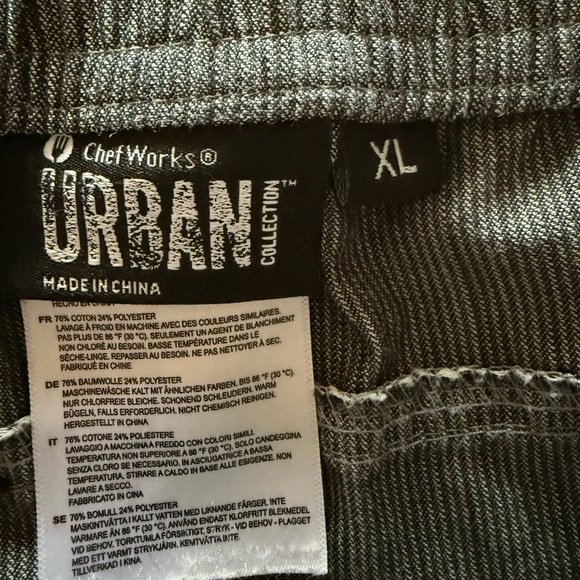 Men's Chef Works Urban Collection Chef Pant Size XL - Picture 7 of 7